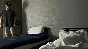 Brothers Prank Stepsister Peeks And Jerks Off Pussy