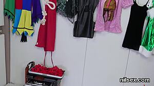 Flirty teen 18+ brought to asshole asylum for harsh treatment.