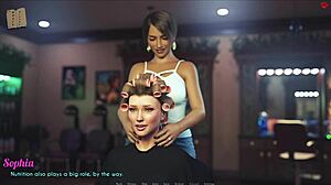 A wife and stepmother plays a thrilling game!