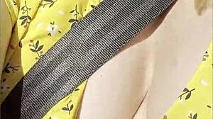 does my wifey flash her big tits while driving the car part 2?