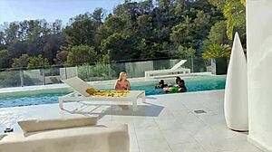 Petite Chloe Chevalier BBC Gangbang BTS