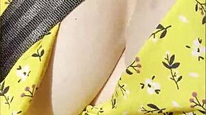 does my wifey flash her big tits while driving the car part 2?