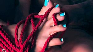 You know, these feet only get excited with kinky games like bondage and deepthroat choking
