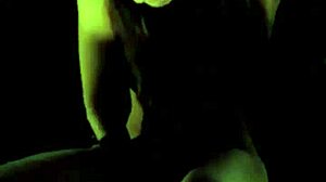 This petite 18+ teen college girl sparked a scandal with her bold exhibitionism in the public park