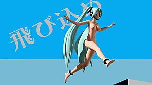 Hatsune Miku Two Faced Lovers Project Diva Nude Mod Reveals Full Nude Goddess With Big Ass And Tits