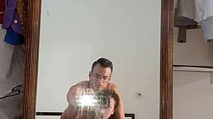 Argentinian Babe Rides Dick After Lying Down