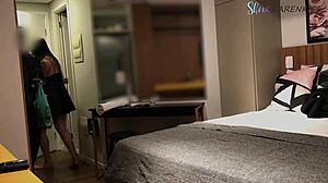 Hubby's Buddy Fucked Me Hard Like a Bitch While He Worked - Karenkiss.