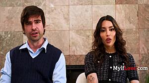 Vanessa Sky and Lucky Fate are spies who end up fucking in this horny Latina parody with big tits and ass.