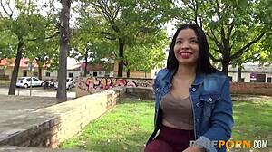 19yo Filipina teen Susan eagerly rides cowgirl then bends over for deep doggystyle pounding in European bedroom.