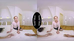 Man, that skinny mature in stockings gives a footjob and rides cowgirl in the hotel room POV