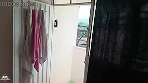 Neighbor Teases In Short Clothes Leading To Creampie In Her Big Ass