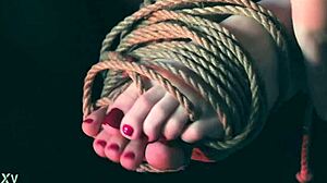 You know, these feet only get excited with kinky games like bondage and deepthroat choking