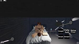 Busty english queen fucks roblox noob