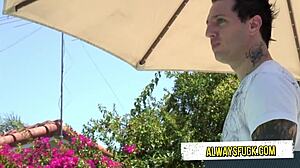 Hot Day Tempts European Group into Poolside Fucking from British to Spanish Styles