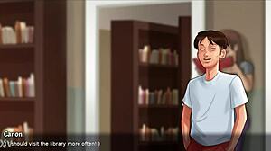 Did I just catch my teacher fucking her bookworm student in classroom action?