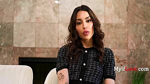 Vanessa Sky and Lucky Fate are spies who end up fucking in this horny Latina parody with big tits and ass.