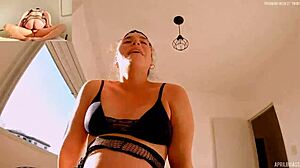 at 27 weeks pregnant i deepthroat his big cock then get creampie in my pussy and swallow the cum