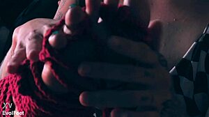 You know, these feet only get excited with kinky games like bondage and deepthroat choking