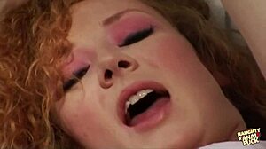 Whoa, this kinky redhead and her blonde friend dive into an intense outdoor gangbang with double penetration, anal banging, and cum in mouth! 😈