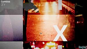 black guy with huge bbc bends over milf for doggystyle pounding while she licks balls/ his massive cock enters her from behind with rough thrusts