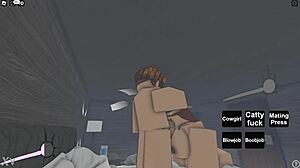 Busty english queen fucks roblox noob