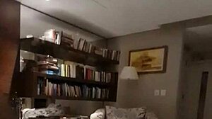 Aline giving Flavio a handjob before they sleep!