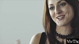 Lesbian Lovers In Sexy Lingerie Lick Each Others Shaved Pussies