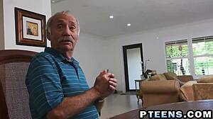 Why Does Brunette Teen 18+ Suck Old Dude's Cock?