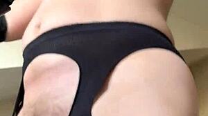 i love my hairy milf fetish workout as athletic brunette in fishnets at gym showing beaver and european housewife pussy