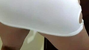 Gostosa Safada Dancing Funk In Mini Saia Transparente Then Sitting On Novinho Pica