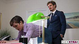 Small Secretary Fucked by New Boss