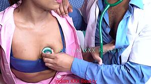 Indian Doctor Nurse Roleplay In Hospital Quickie Fuck!