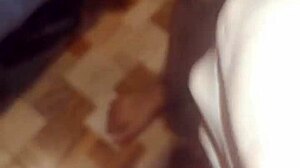 i masturbate with dildo as colombian lover detonates my ass