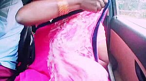 Indian Housewife Cheats With Boyfriend For Dirty Talk Car Fucking Session