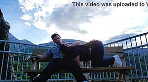 se la chupo al desconocido en la montaña like a crazy wet latina teen