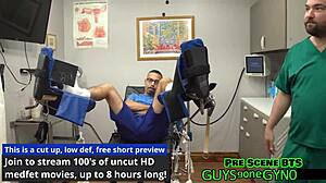 Angel Ramiraz Undergoes Cum Extraction In Shaved Pussy Clinic Scene