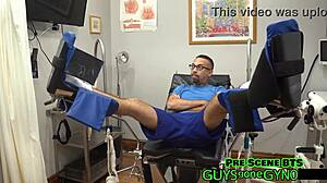 Angel Ramiraz Undergoes Cum Extraction In Shaved Pussy Clinic Scene