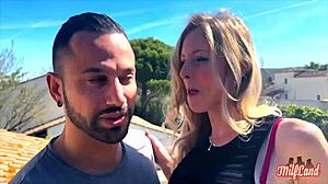 Aurbeauréal Blonde Joviale Sucks Queues Eagerly