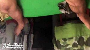 Brunette Teen Prostitute Masturbates in Uber Before Outdoor Anal Sex