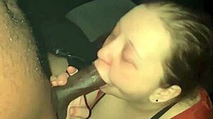 Who's Ready For Sloppy Redhead Blowjob On Monster BBC? Tattoo Babe Sucks And Plays With Huge Toy!