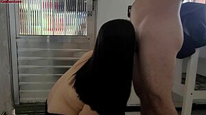 My neighbor always sends her stepdaughter over to ask me for eggs.