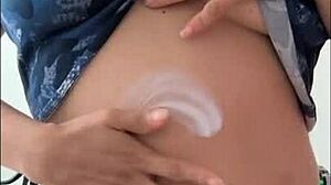 Latina SHOWS OFF Big Tits and Pussy in Casting Interview for Stepdad FUCK