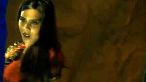 Exotic bollywood lover dances.