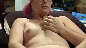 solo squirt session with intense release