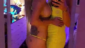 Hey, aren't these v sexy sluts looking hot after their night out getting professional makeovers by pacorabanne cynde watson who was on go?