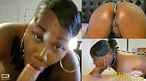 Pretty ebony ass fucked throat fucked bound hitachi orgasm bdsm anal hooked fingered