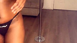 Ebony Divine's Fat Ass and Tits Get Fucked Hard with Creampie!