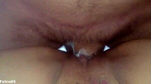 Mulata Cremosa Big Ass Latina Wife Squirting Interracial Creampie