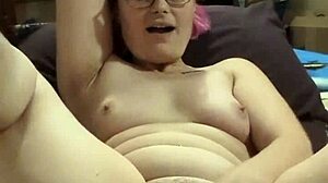 solo squirt session with intense release