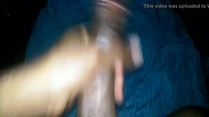 I'm jacking my big black cock right here